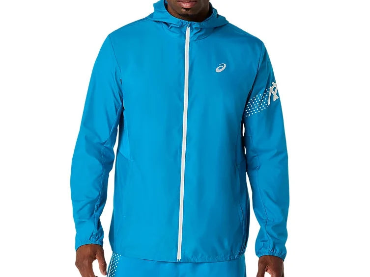 ASICS ICON JACKET - AEGEAN BLUE