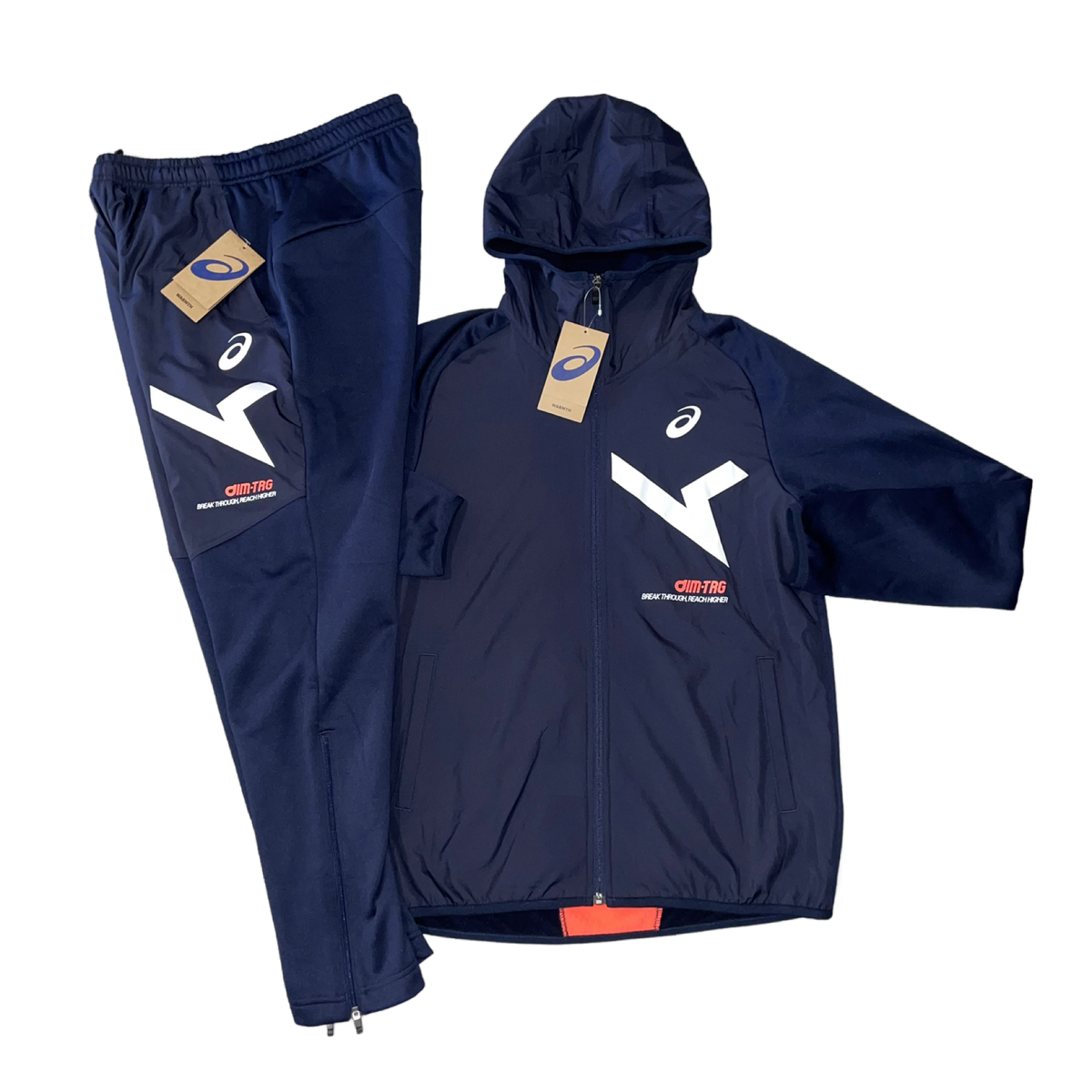 ASICS TRG TRACKSUIT - NAVY ( ASIA EXCLUSIVE )