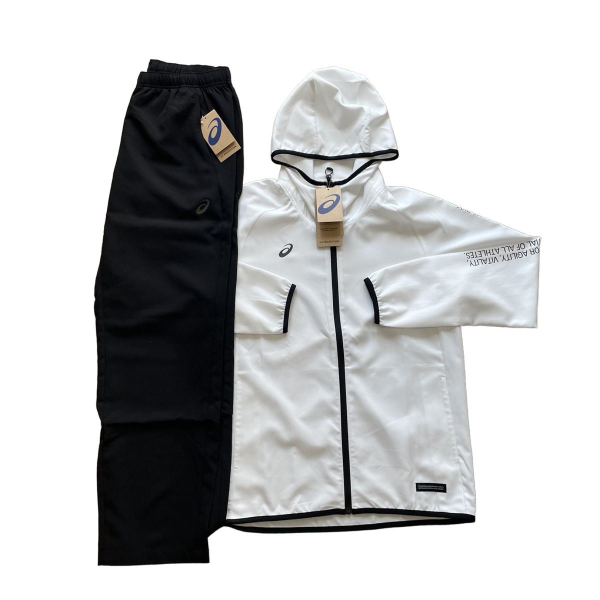 ASICS AGILITY TRACKSUIT - WHITE