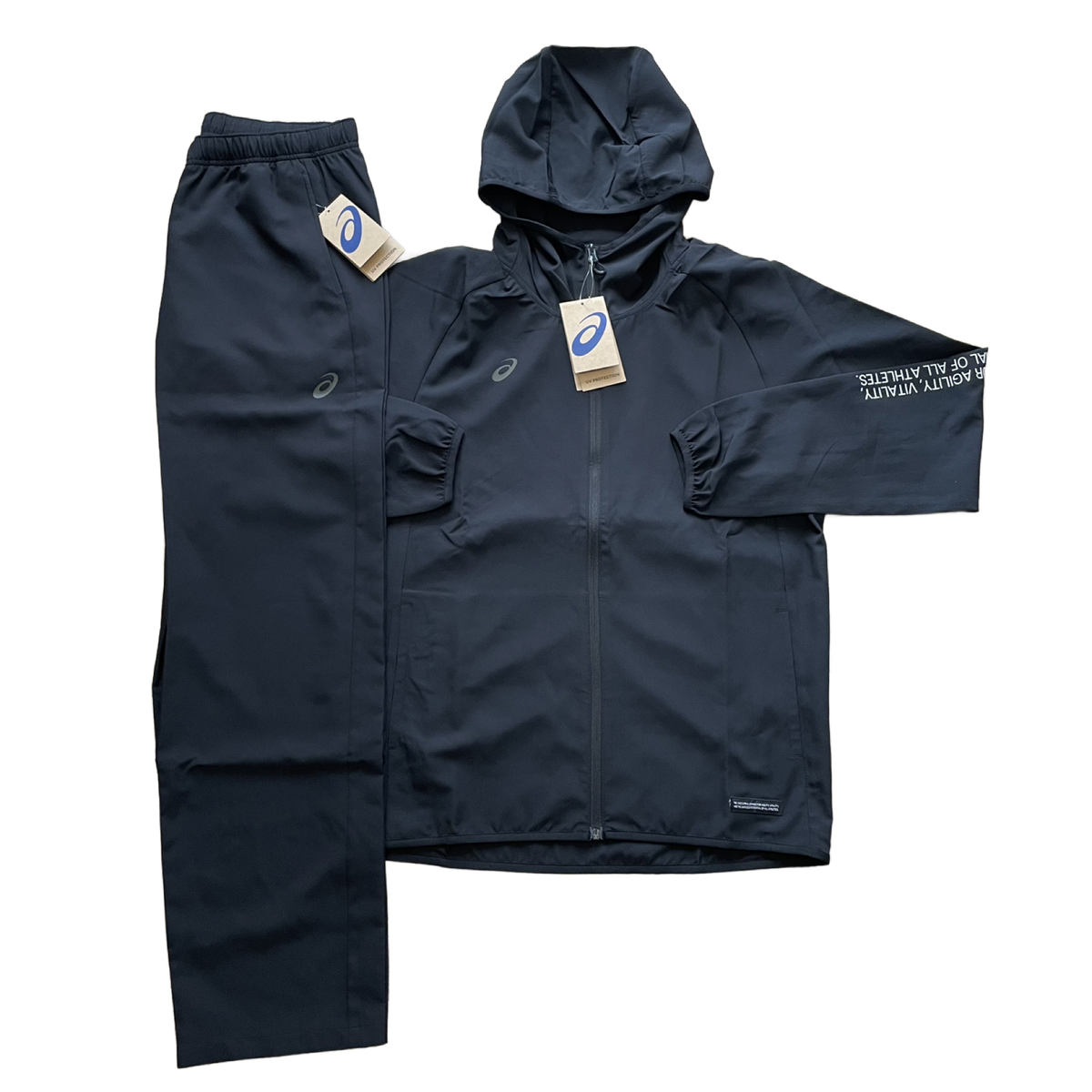 ASICS AGILITY TRACKSUIT - BLACK