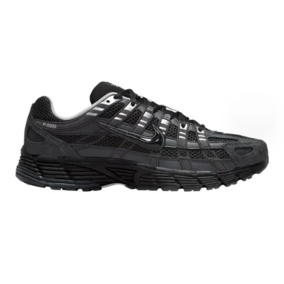 Nike P-6000 Suede Anthracite Metallic Silver